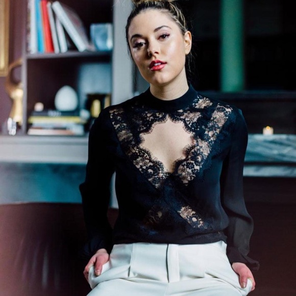 Cami nyc SKYLAR LACE TOP Sz XS - Picture 4 of 11